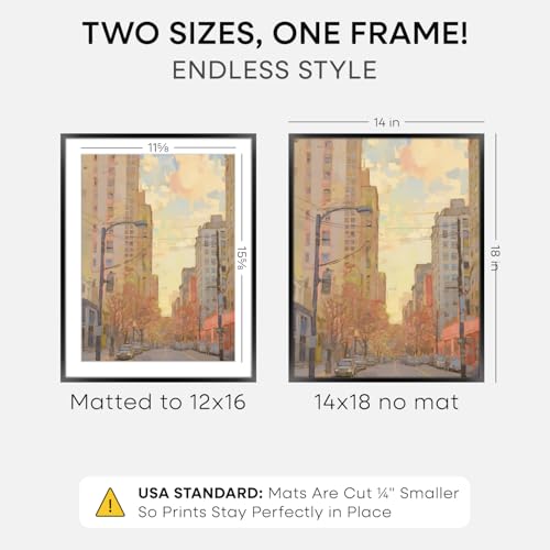 14x18 Black Picture Frame