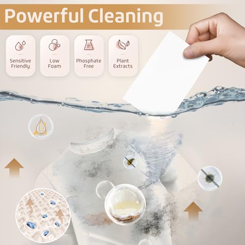 Laundry Detergent Sheets Magnolia Scent 3 Pack 480 Strips (480 Count)