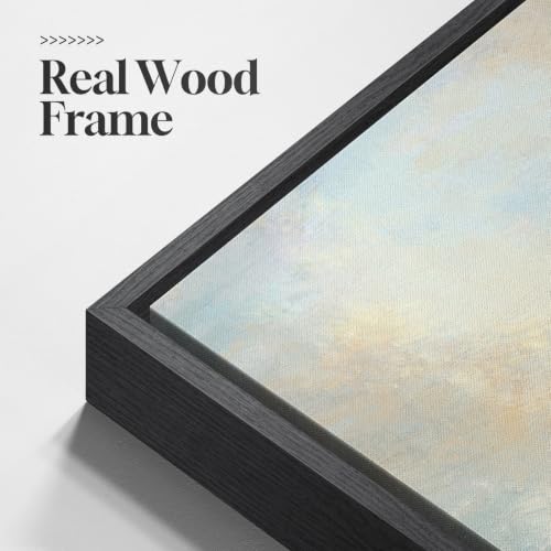 Extra Large Framed Abstract Landscape Wall Art for Living Room