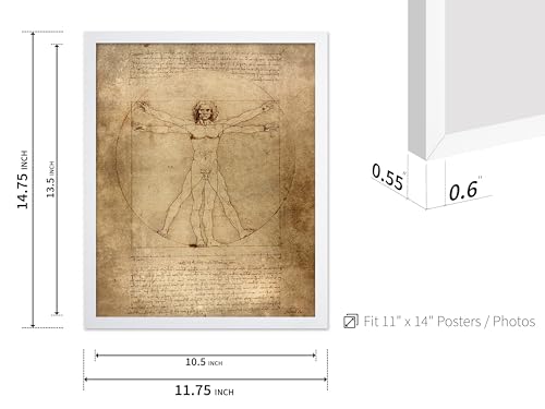 Classic Leonardo Da Vinci Poster