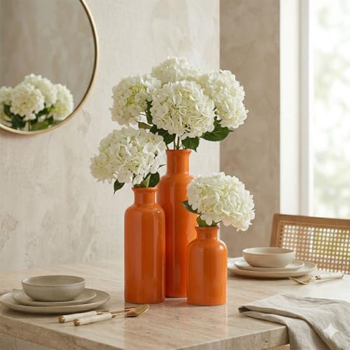 Ceramic Vase Set (3 Glossy finish)