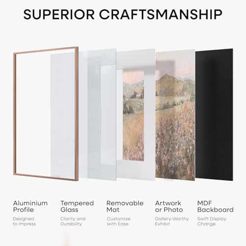 27x40 Mocha Poster Frame