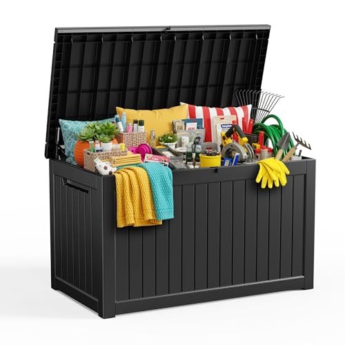 280 Gallon Deck Boxes Outdoor Waterproof