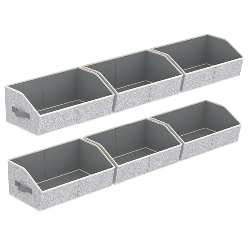 Storage Bins for Shelves (6 Count)