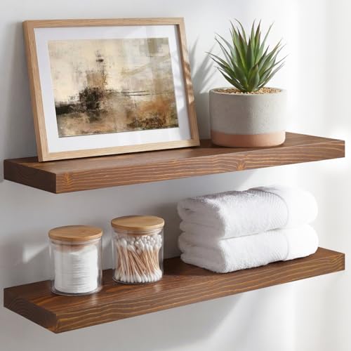 24 Inch Floating Shelves (4 Count)