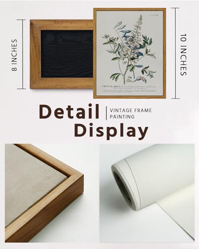Framed Botanical Wall Art Herb Canvas Prints