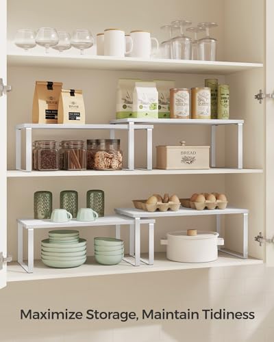 Cabinet Organizer Shelf (4 Count)