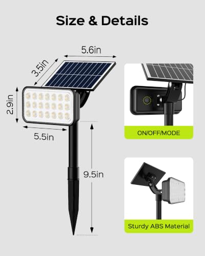 Solar Lights Outdoor Waterproof (8 Count)