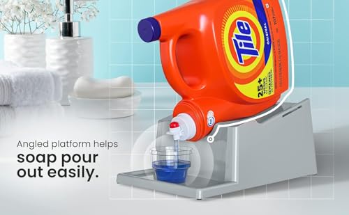 Liquid Laundry Detergent Holder Stand with Drip Tray (2 Count)