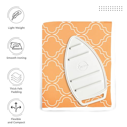 Ironing Mat Heat Resistant Pad 48"x28" Peach Tiles