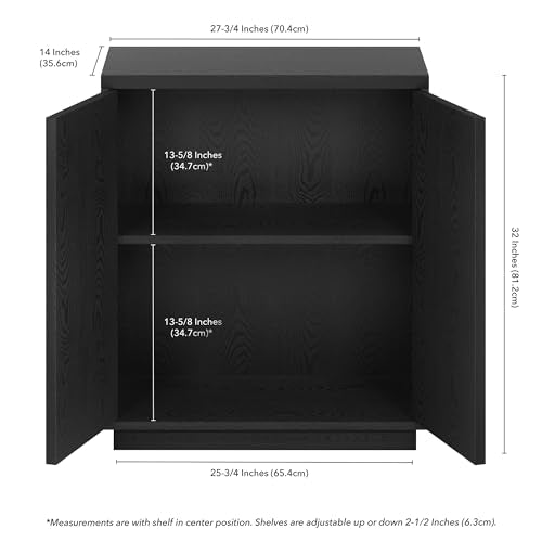 28" Fluted Accent Cabinet