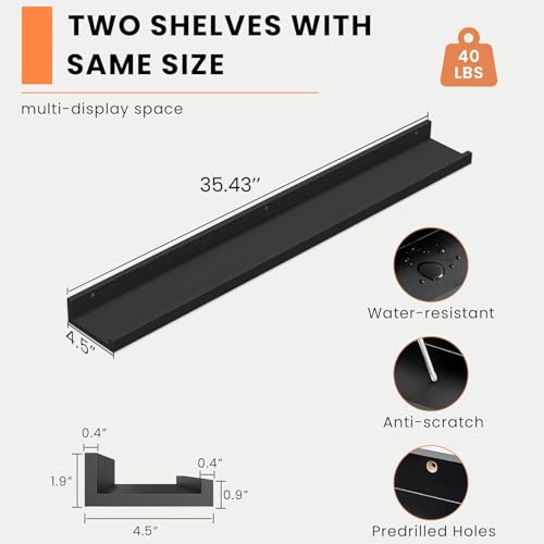 Picture Ledge Shelf (2 Count)