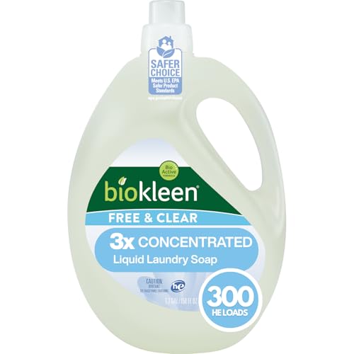 Free & Clear Natural 3X Concentrated Liquid Laundry Detergent (150 Fl Oz)