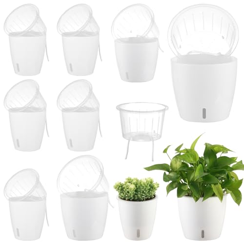Self Watering Pots for Indoor Plants (8 Count)