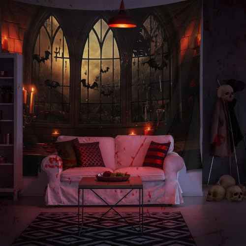 Halloween Tapestry Wall Hanging 104"x78.7"