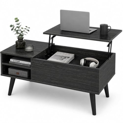 Lift Top Coffee Table with Hidden Storage