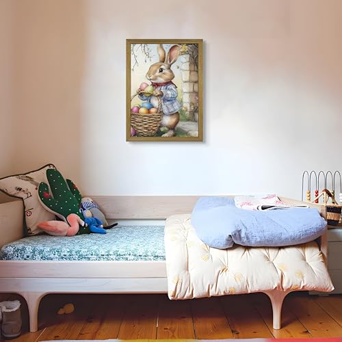 Framed Easter Bunny Wall Art