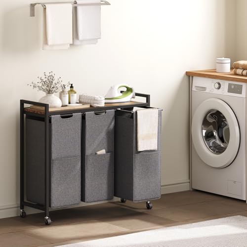 Laundry Sorter 3 Section