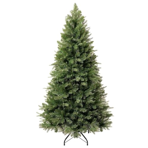 Traditional 4.5ft Prelit Artificial Christmas Tree with 679 Branch Tips