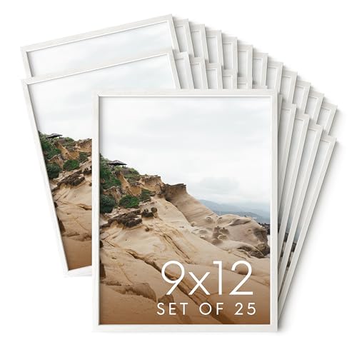 White Oak Wood 9x12 Picture Frames