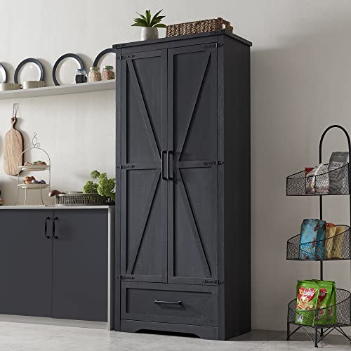 Farmhouse Kitchen Pantry Cabinet