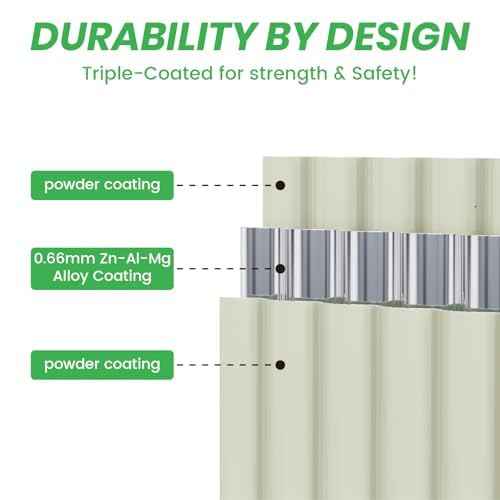 8x2 Galvanized Raised Garden Bed