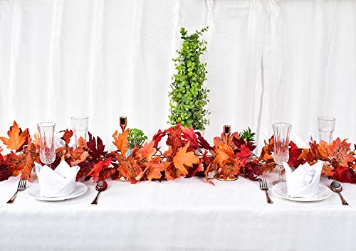2 Pack Maple Leaves Fall Garland (2 Count)