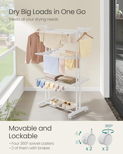 4 Tier Clothes Drying Rack