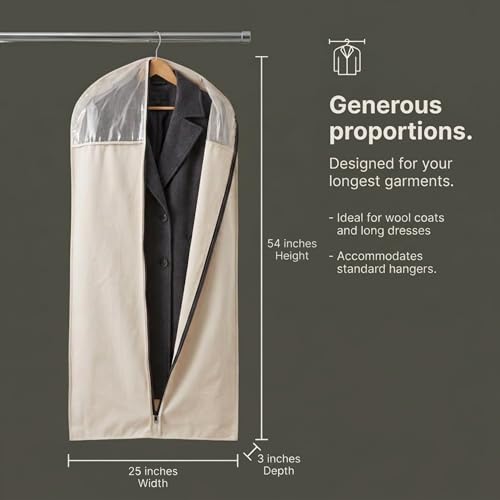 3392 1 Cedarline Collection Hanging Garment Bag