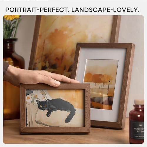 20x27 Brown Oak Picture Frame (3 Count)
