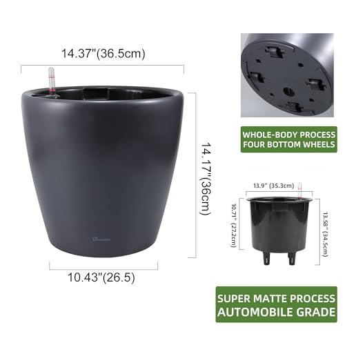 15x14 Self Watering Planter with Wheels