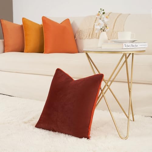 Decorative Throw Pillow Covers Cushion Cases (4 Count)