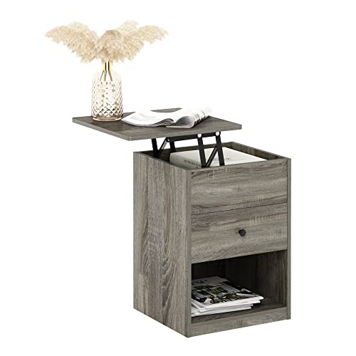 Jensen Lift Top Night Stand with Drawer