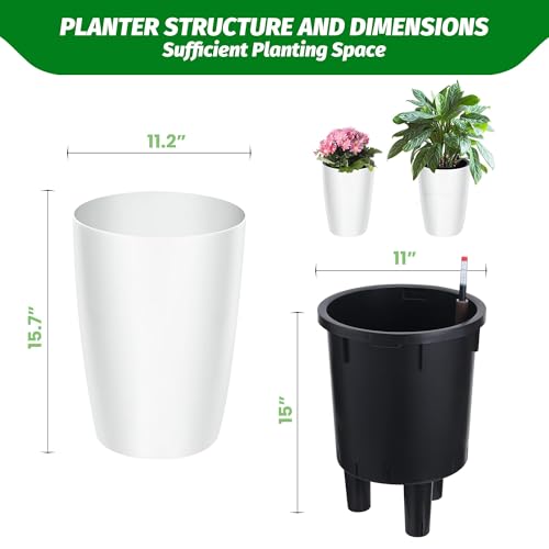 16" Tall Planter Set of 4 (4 Count)