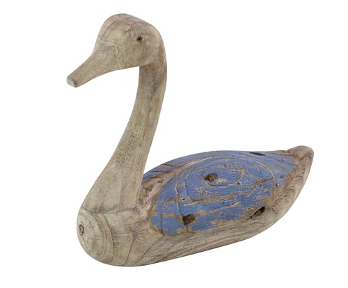 Wood Duck Decorative Sculpture Home Decor Statues