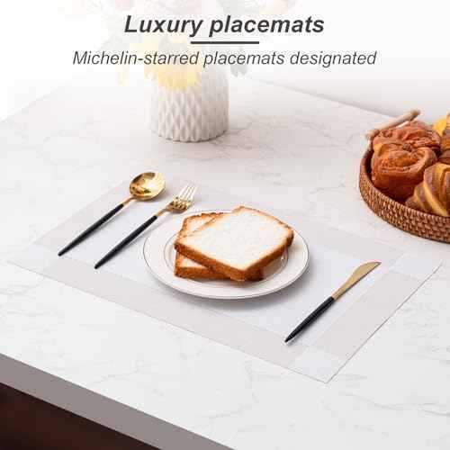 Placemats Set of 4 Washable Indoor (4 Count)