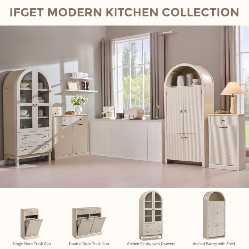 Tilt Out Trash Can Cabinet