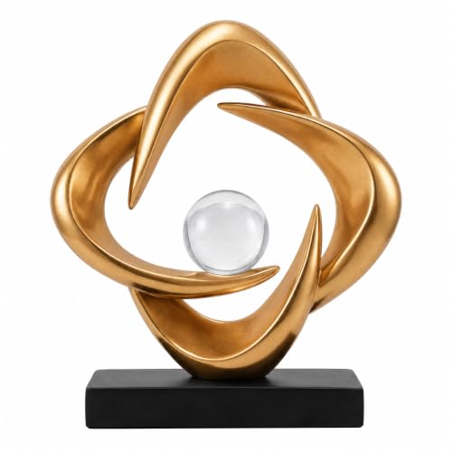 Modern Abstract Sculpture Decor