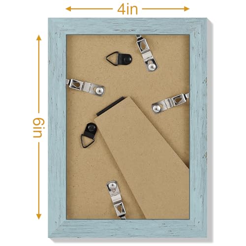 4x6 Picture Frames Set of 9 (9 Count)