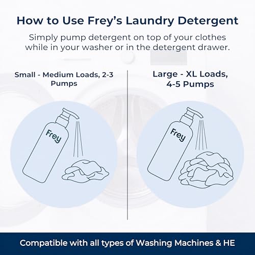 Concentrated Natural Laundry Detergent (30.4 Fl Oz)
