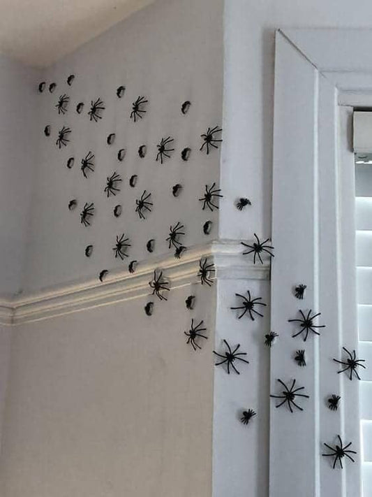 70 Pcs Halloween Spider Decorations Indoor (70 Count)