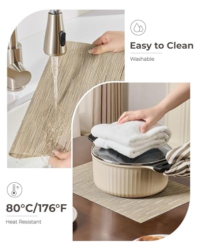 Light Brown Placemats Set of 24 (24 Count)