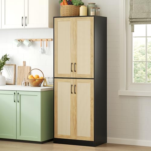 Rattan Pantry Cabinet
