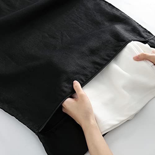 Linen Hanging Laundry Bag