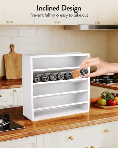 4 Tier Spice Rack Organizer for Cabinet
