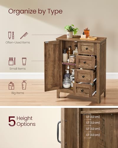 Farmhouse Storage Cabinet with Door