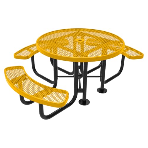 46In Round Picnic Table