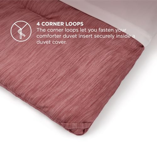 Pink Clay Full Size Comforter Set