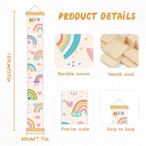 Personalized Name Kids Growth Chart