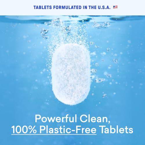 100% Plastic Free Dishwasher Detergent Tablets 120ct (120 Count)